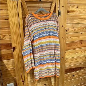 Multicolor Striped Women's Tunic